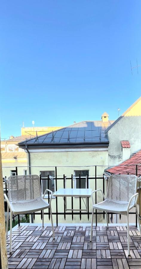 Stylish Apartment In The Heart Of Kaunas Old Town Exteriör bild